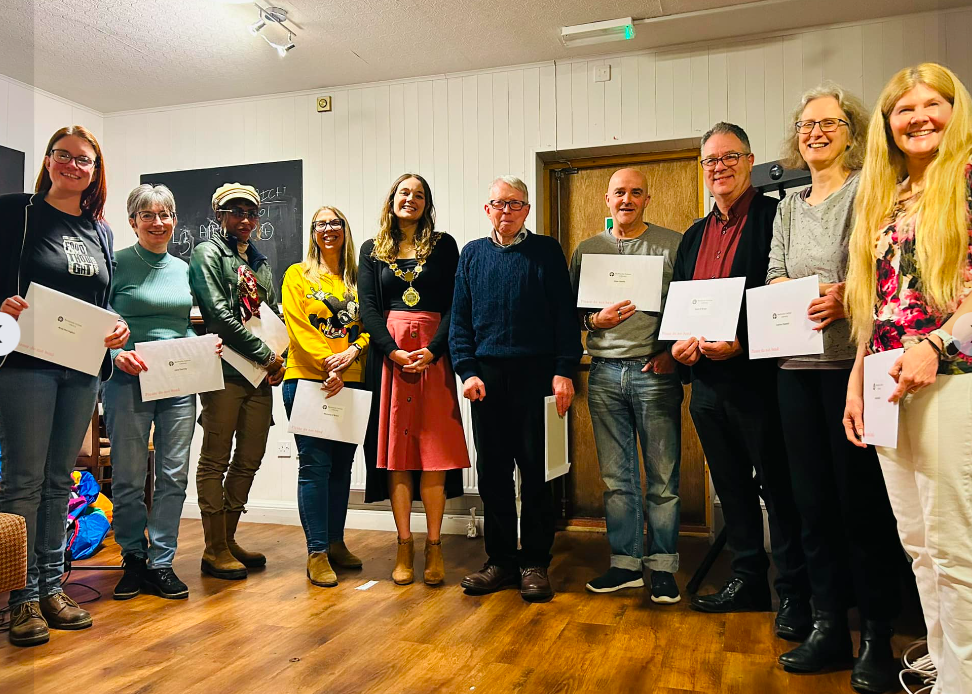 Northants Carbon Literacy Certification Day with Mayor of Kettering